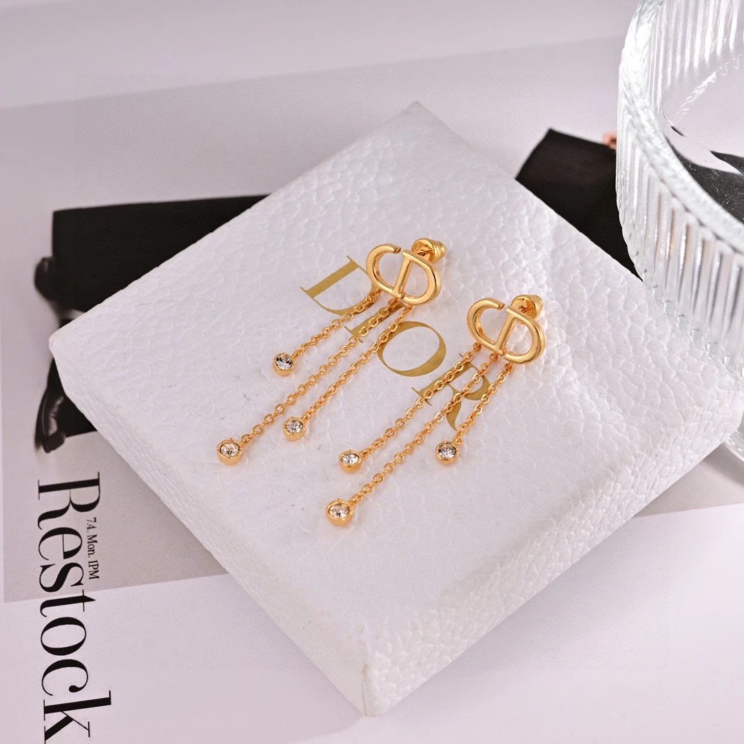 Di*or-Dior new tassel earrings
